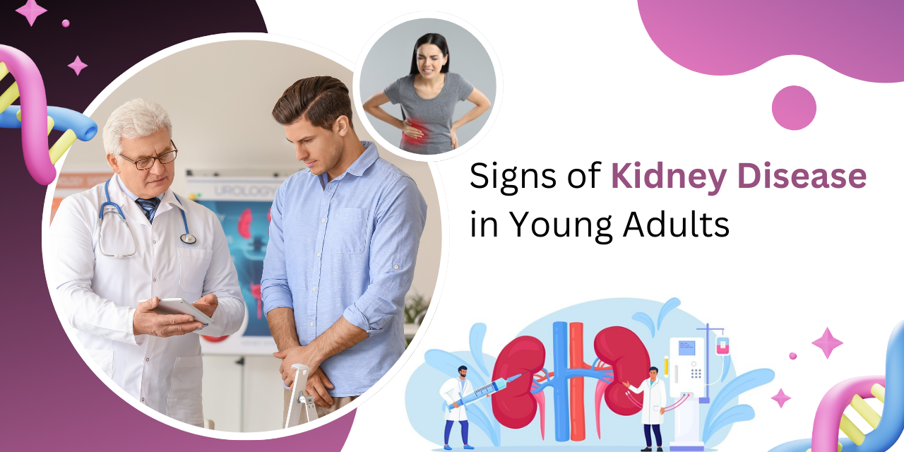 early symptoms kidney disease young adults