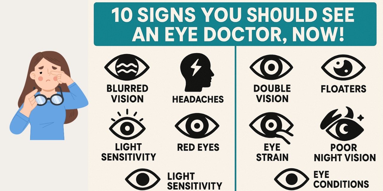 10 Signs You Should See an Eye Doctor, Now!