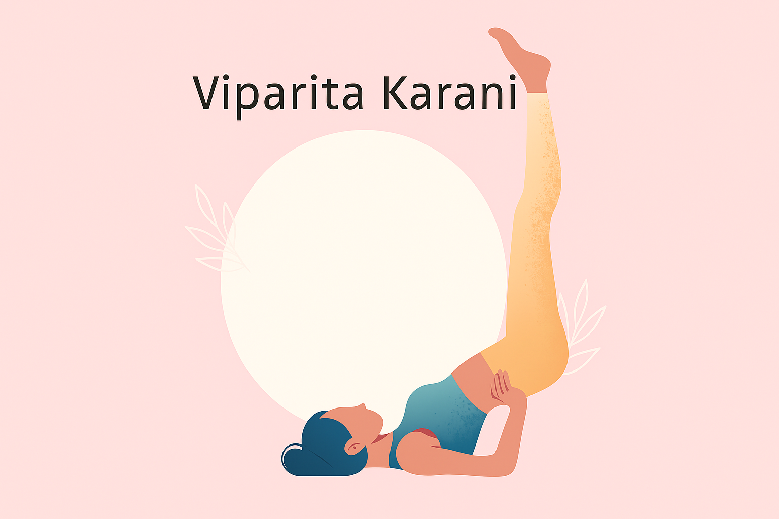 Yoga for Stress Reduction - Blog 3 Yoga for stress reduction – Viparita Karani helps calm the nervous system